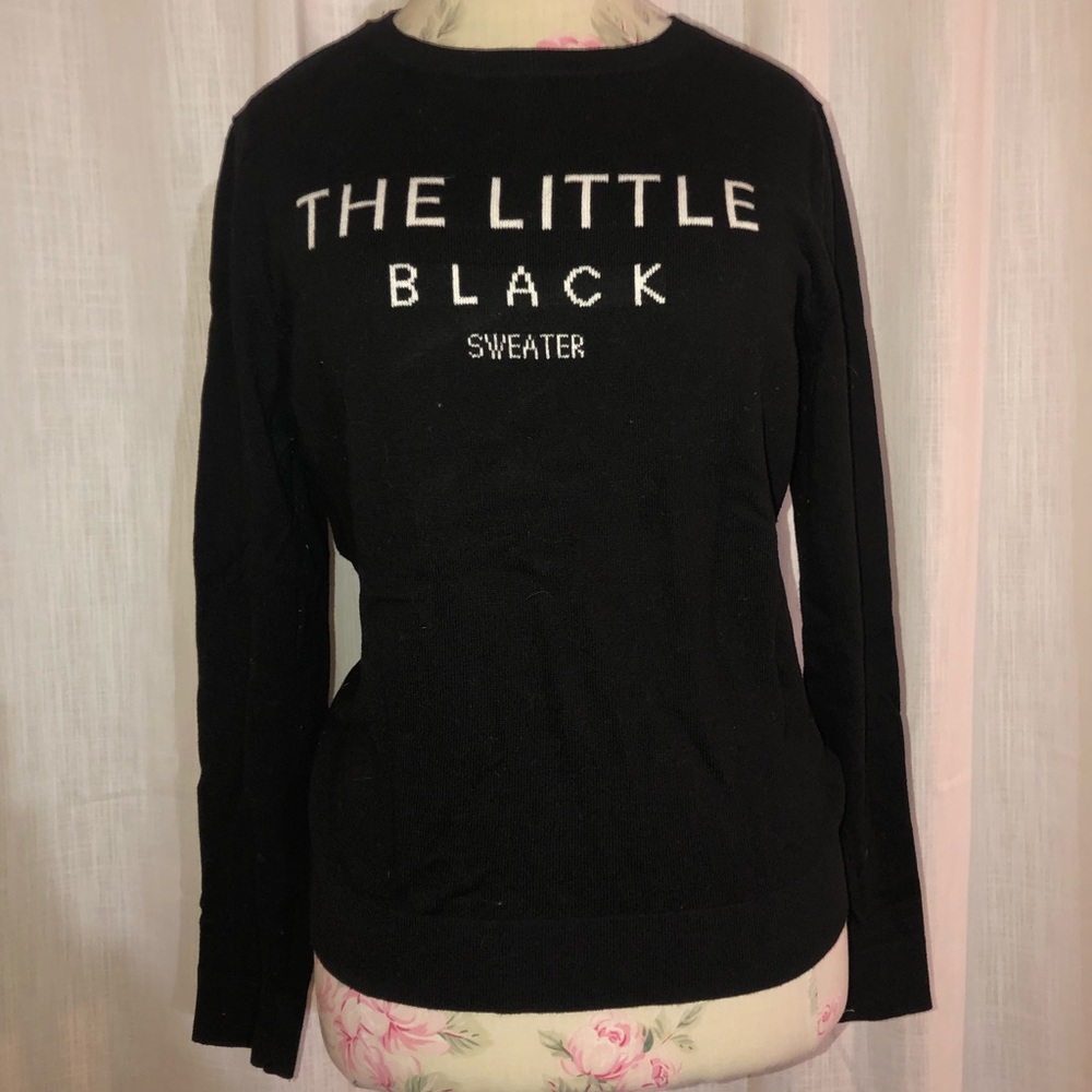BANANA REPUBLIC “LITTLE BLACK SWEATER”